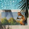 Funny Chicken Joe Towel Drying Bath Towel Applicable To Light Swimming Camping Yoga Beach Out