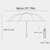 Travel Umbrella Fashion Large Heavy-duty Windproof and Waterproof Umbrella Fully Automatic Opening and Closing Sunshade Umbrella