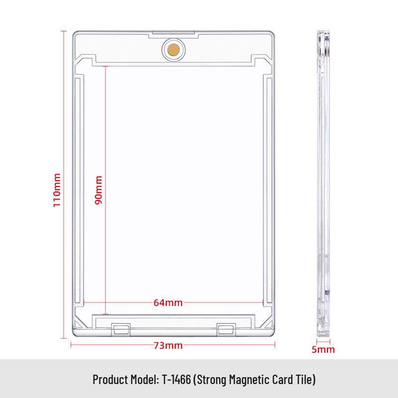 

Acrylic Magnetic Card Sleeves for Magic: The Gathering, Pokémon, Yu-Gi-Oh!, and Star Collectibles