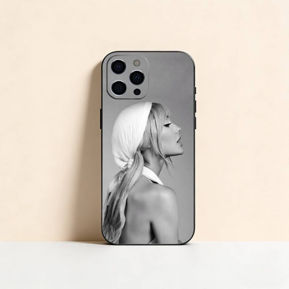 Ariana Grande Phone Case For iPhone 17, 16,15,14,13,12,11 Plus,Pro Max, Others Soft Black Cover