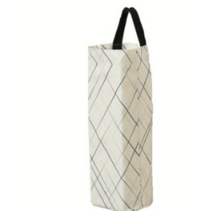 

Household Kitchen Garbage Bag Storage Bag Hanging Bag Hanging Wall Color Extraction Type Sorting Debris Storage Bag Plum