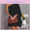 Floral Print Polyester Batwing Sleeve Midi Dress For Summer Casual Wear