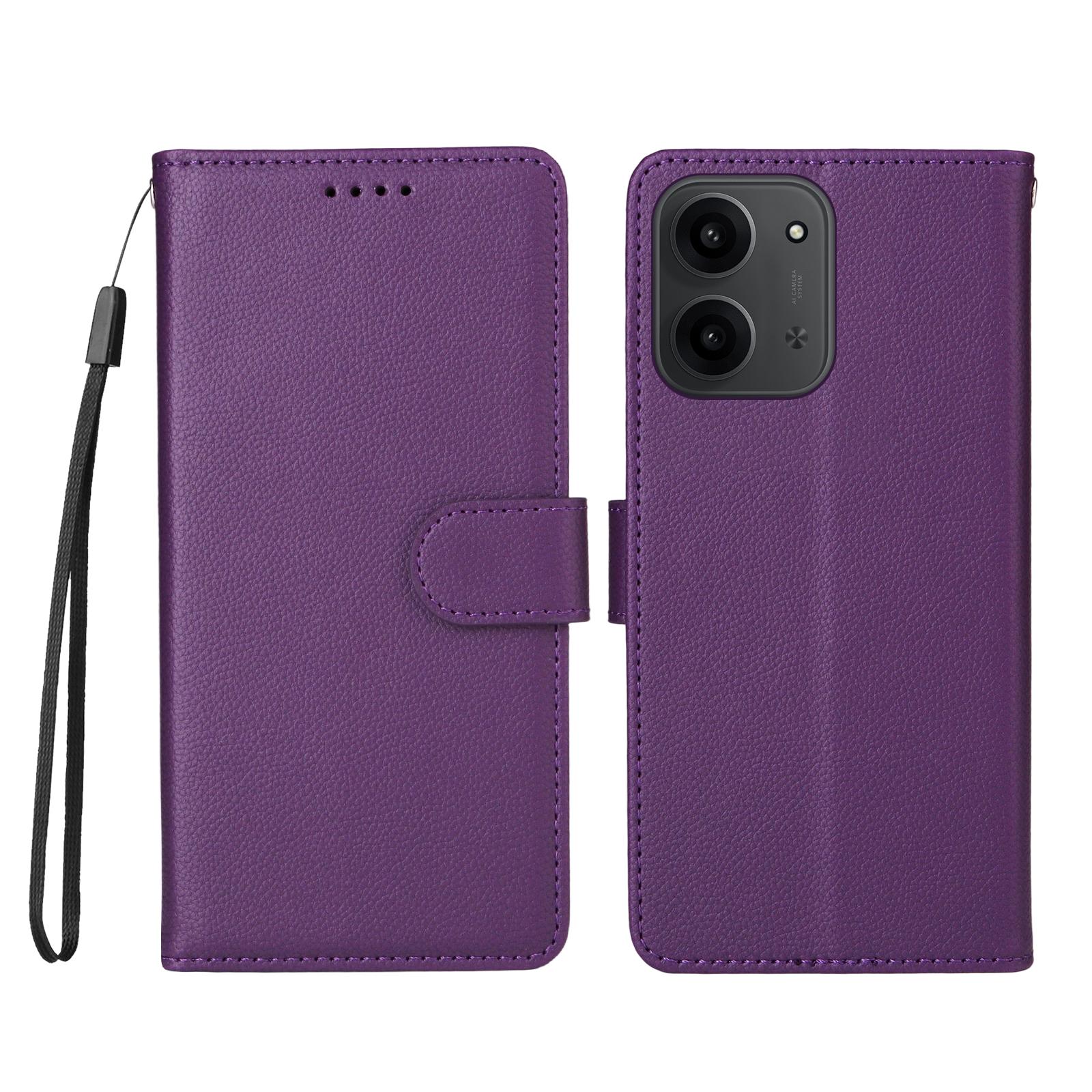Purple PU Leather