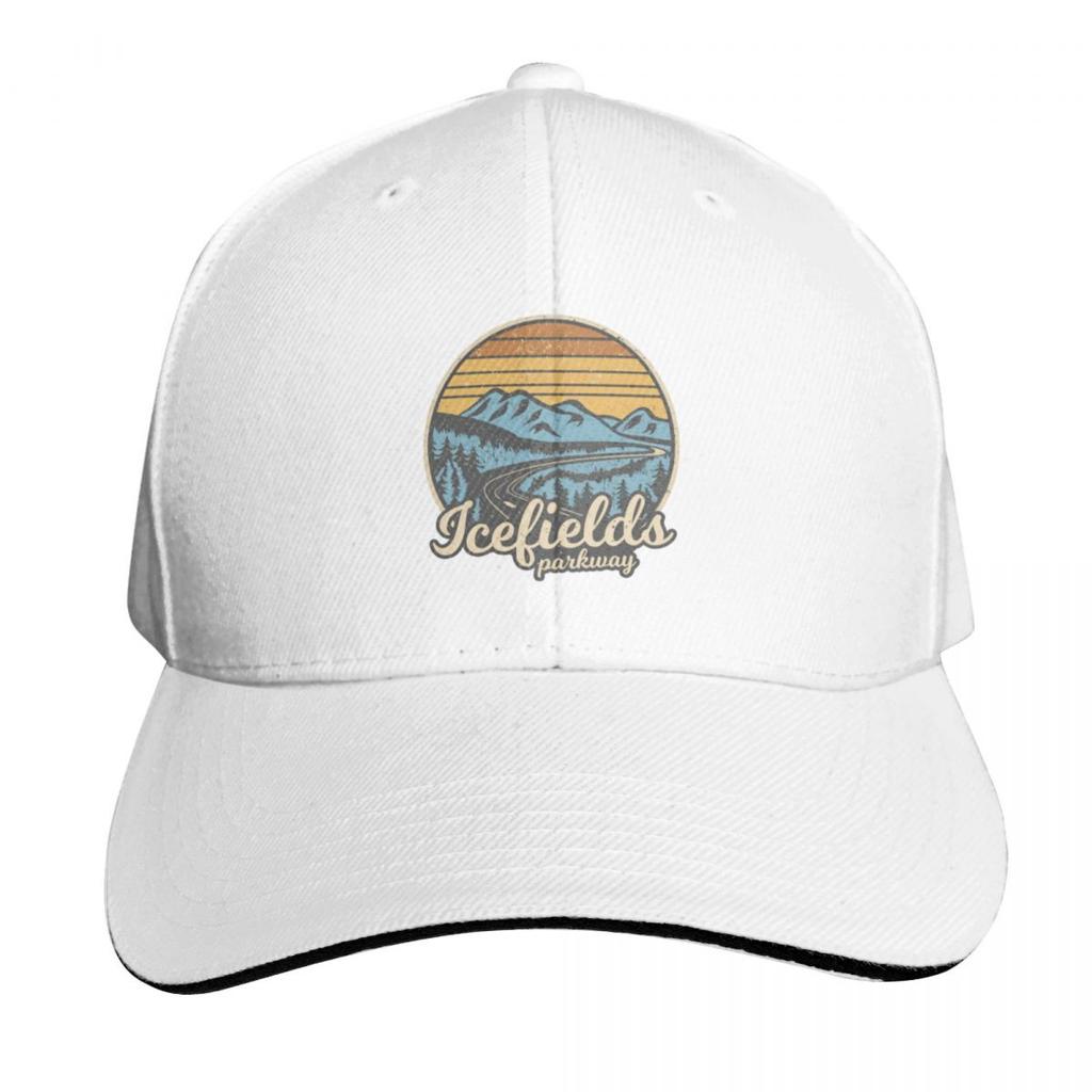 Icefields Parkway Alberta Kanada Retro Baseballkappe individuelle Kappen Designerhut Hut Unisex Wintermütze Luxus Damen Unisexs