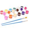 12-Color 3ml Acrylic Paint Set for Kids' DIY Art Projects and Graffiti