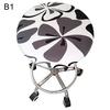 Seat Stool Round 30-45cm  Cover Floral Decor Printed Spandex  Chair