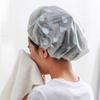 Elastic 1pcs Bathroom Products Adult Women Hotel Shower Cap Hair Cover Bath Hat Head Cover