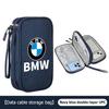 For BMW 3 Car Styling Digital Storage Bag Oxford Cloth Cable Tools Travel Purse For BMW M Sport M2 M3 M4 M5 M6 E46 E90 E60 F10 F20 E87 X3