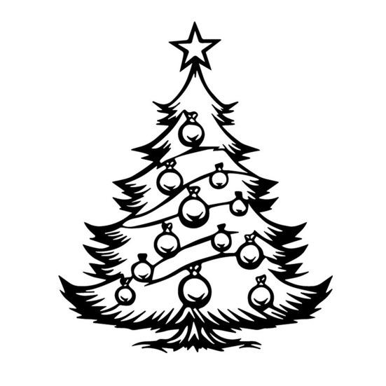 Metal Christmas Tree Wall Decoration Modern Minimalist Black Abstract Tree Wall Art Home Office Living Room Bedroom Wall Hanging Ornament