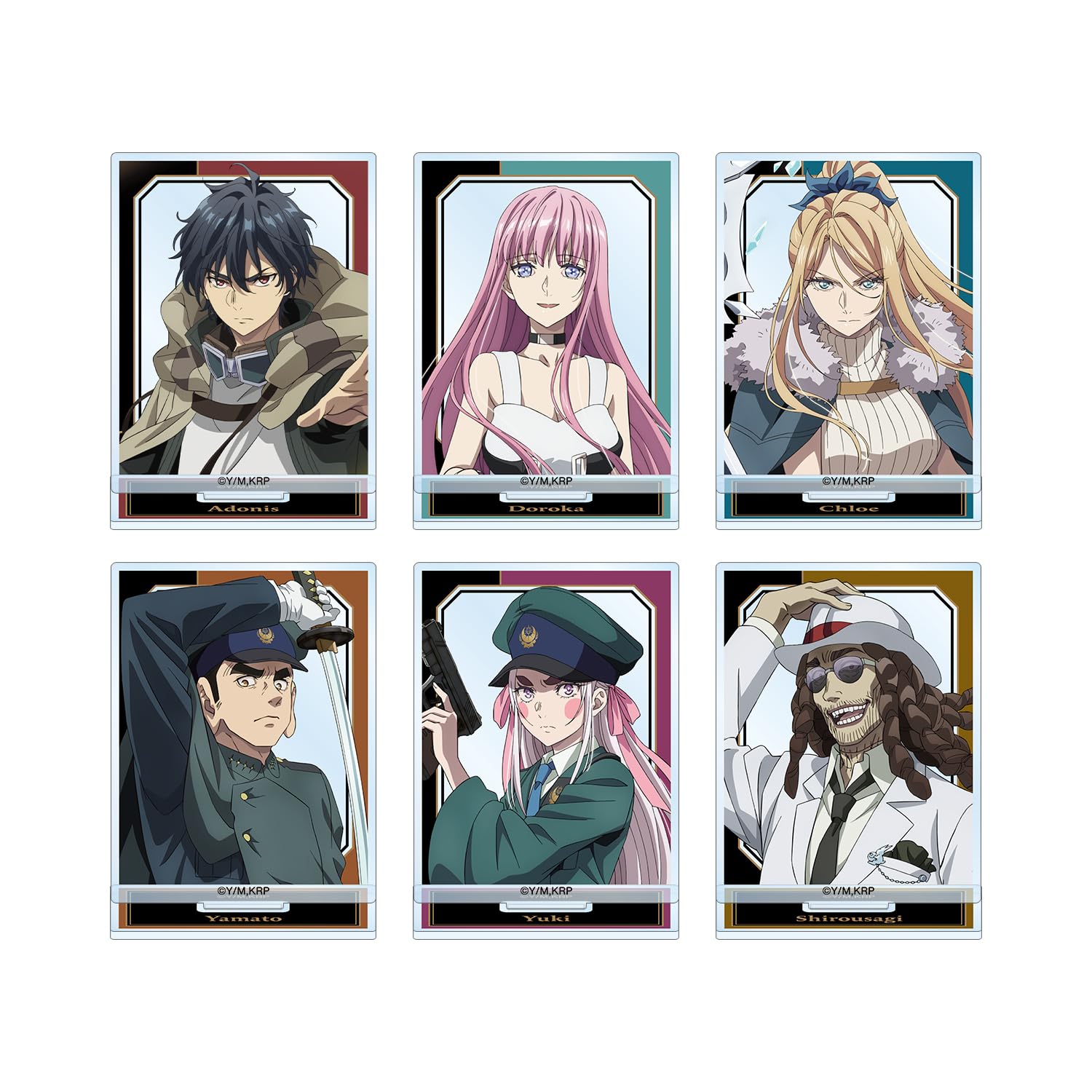 

Подставка из акрила для аниме-сериала «Hame Oukoku» vol.2, 6 предметов, без обмена