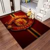 Modern Ferrari F1 Team Red Livery Area Rug, Non-Slip Washable Throw Carpet for Living Room Bedroom Entryway Home - Vintage Style