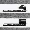 Giossy Black 3D ABS COMPETITION ABS Emblem Thunder Edition For BMW M1 M2 M3 M4 M5 M6 M8 Car Trunk Badge Sticker RW6