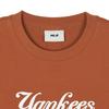 New MLB SS24 T Shirt Women's Light Brown 3FTSV1243-50BRL