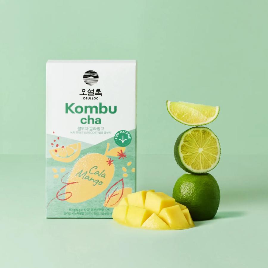 OSULLOC Kombucha #Cala Mango 10 Sticks_50g*3box Mango 10 Sticks_50g*3box