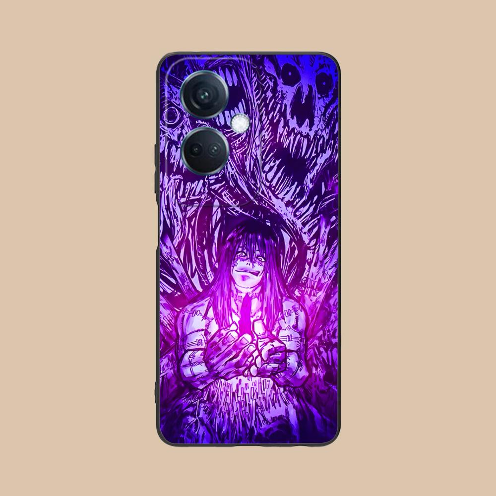 

JJK Mahito Phone Case for OPPO Reno 14 13 12 11 10 9 8 7 6 5 F T Pro 5G Soft TPU Shockproof Cover OPPO Reno5 5G