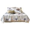 LENGARY Tencel Lyocell Printed Summer Quilt 4-Piece Set