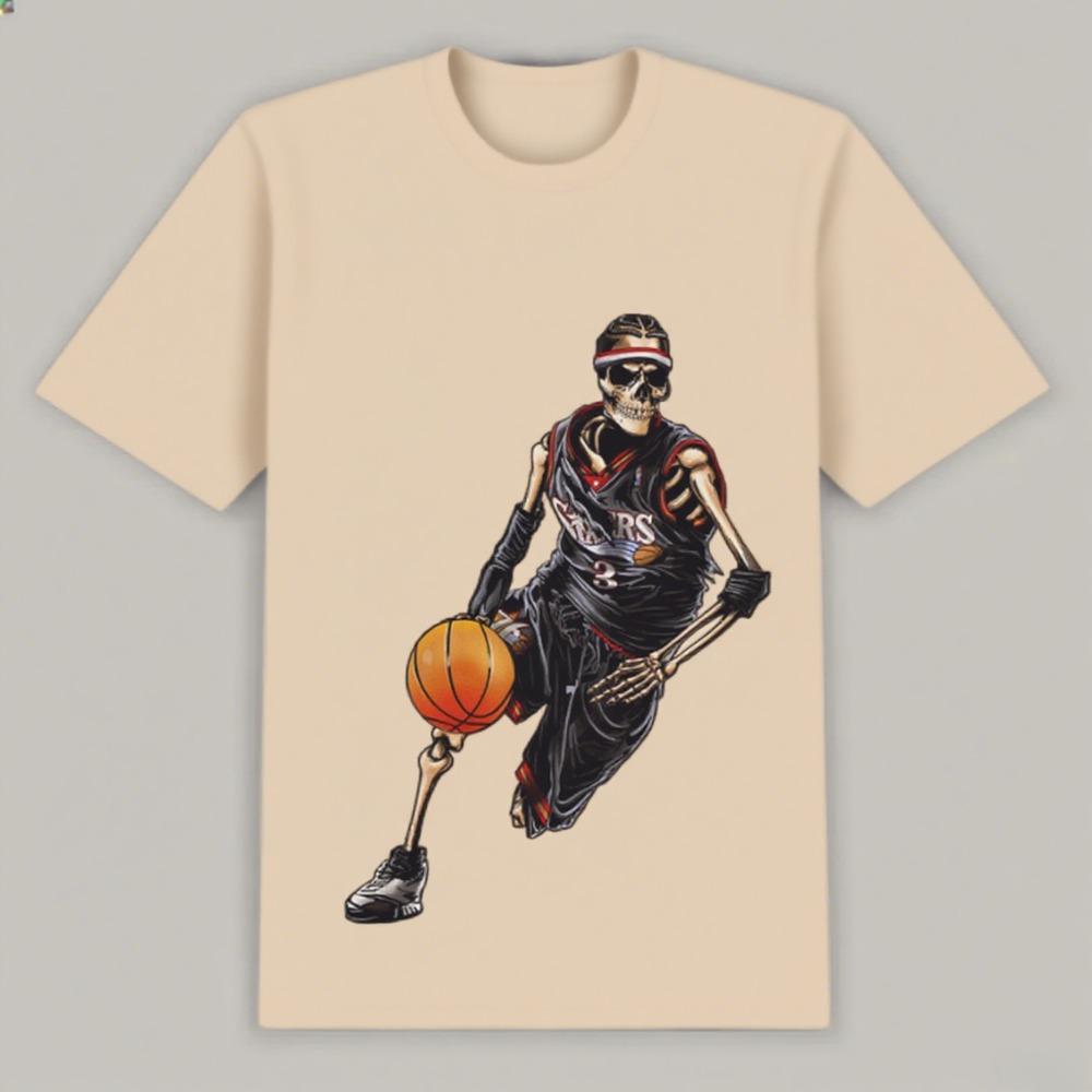 Leisure Cotton Street Daily Style Best-selling Light Comfortable Short-sleeved and Couples Fashion High-quality Printed T-shirts