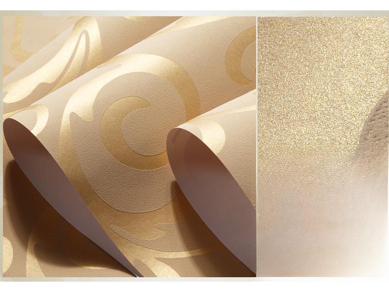 3D-Tapete mit Akanthusblättern in Silber – Vlies-Design für Schlafzimmer, Wohnzimmer und als Hintergrund für Fernseher und Sofa