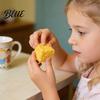 Cheese Sensory Toy 1/2/3Pcs Simulated Cube Squeeze Stress Relief Block Adults Ball Fidget Slow Rising Simulation Food Pinch Anxiety