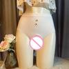 Silikon Realistische Vagina Höschen Hohe Taille Formende Slips Transgender Crossdresser Pseudo-Frau Unterwäsche Mtf Sissy Dessous