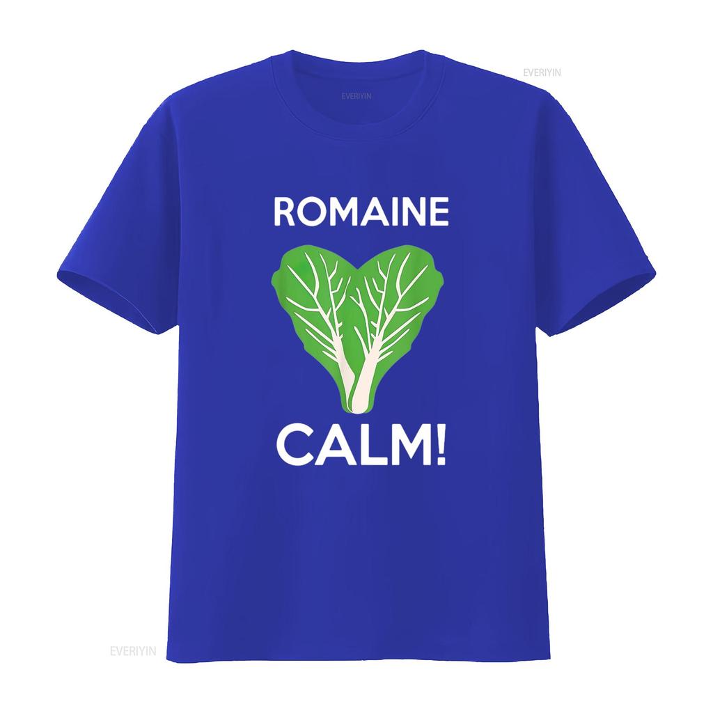 Romaine Calm Funny Restaurant Chef Line Cook Cooking Womens T Shirt Black Medium Vintage Washed Streetwear Soft Casual Graphic