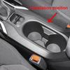 Steel Car Water Cup Holder Strip Frame Stick Shift Knob Trim Interior Accessories For Toyota Corolla Cross XG10   2024+