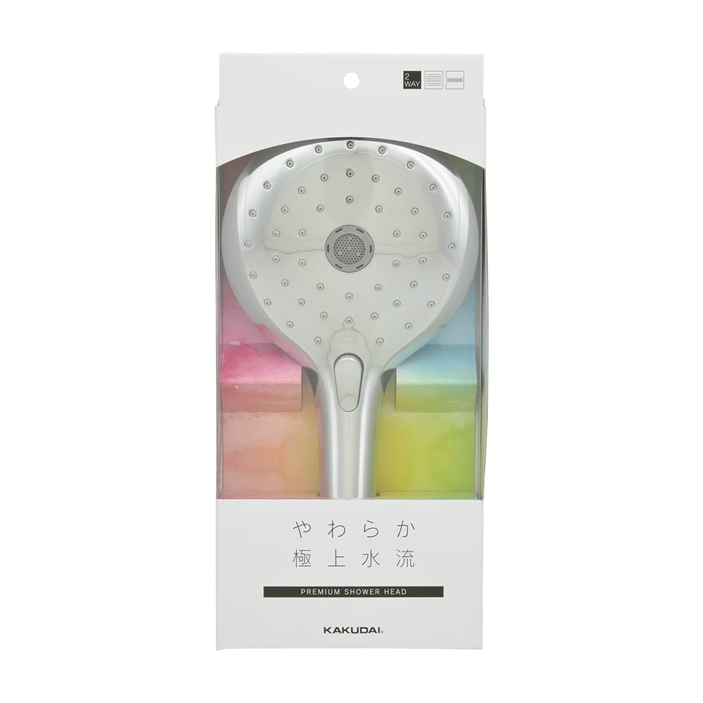 

Душевая головка Какудай (2 ПУТИ) 355-818 серебряный