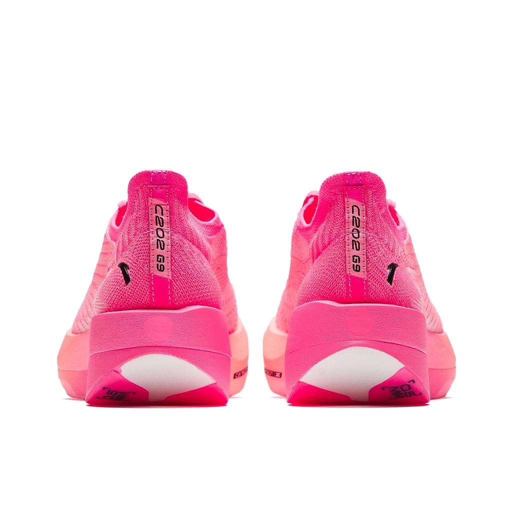 Anta C202 G9 Comfortable Fabric Rubber Low-Top Running Shoes Women Sneakers Pink 122545579R-1