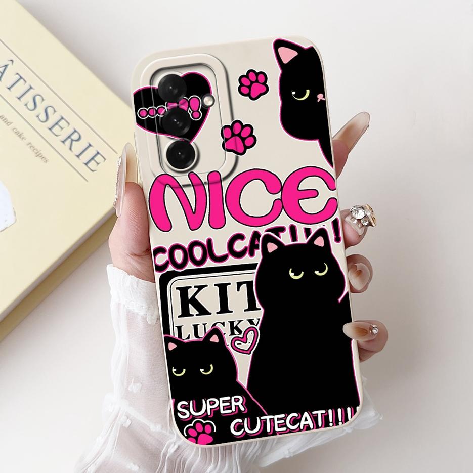 For Samsung Galaxy A36 5G Case A16 A26 A56 Cute Panda Cartoon Cover Soft TPU Phone Case For Samsung A16 A 26 36 Galaxy A56 Shell