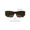 Balenciaga Original Design Irregular Shape Sunglasses Women Sunglasses Tortoiseshell BB0395S