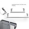1PCS Stainless Steel Silver/Black Bathroom Hardware Set Towel Rack Toilet Paper Holder Towel Bar Hook Bathroom Accessories