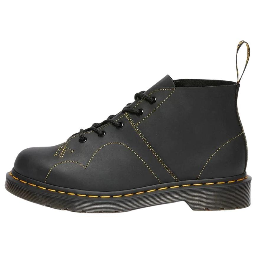 Dr. Martens Church Fashion Simple Ankle Boots Unisex Boots Black 41089001