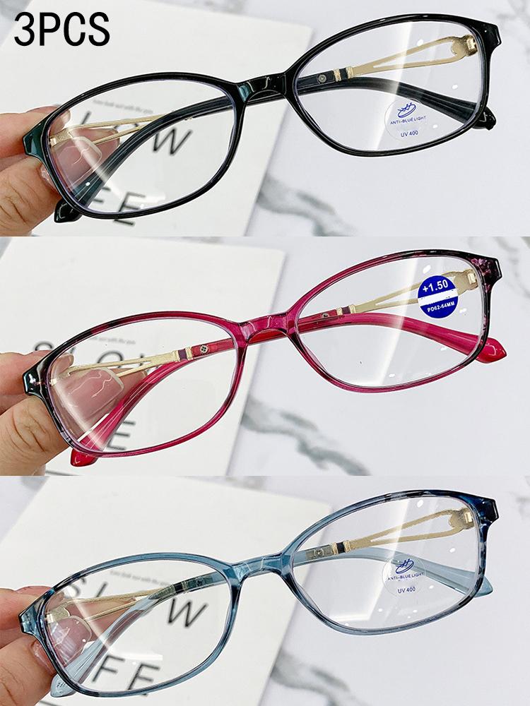 2/3PCS New generation anti-blue light progressive glasses for ladies fashionable eyewear 1912