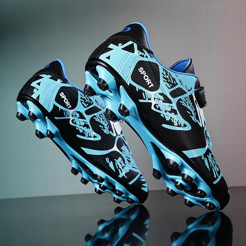 Football Shoes Chindren Soccer Shoes Kids Football Boots Boy Girls Professional Soccer Cleats Antiskid Chaussure Football TF/FG Outdoor Football Shoes