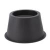 6Pcs Furniture Risers Round Plastic Furniture Lift Riser for Bed Table Couch Black 2.8in