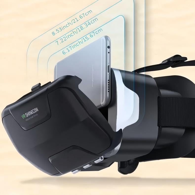 VR brýle pro video 3D pohlcující sluchátka lehké japonský manuál kompatibilní se smartphony, DMM, kompatibilní s 360 stupni, zážitek,