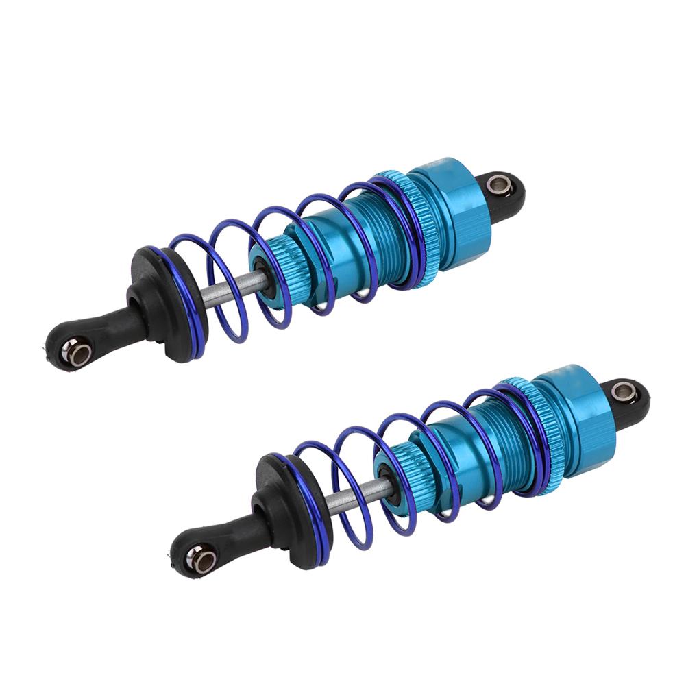 2pcs 92mm RC Oil Pressure Adjustable Front Shock Damper Fit for ZD Racing 7358 1 10 RC CarBlue