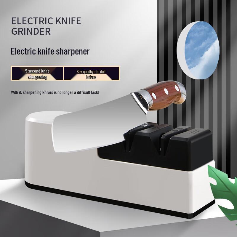 Zhugu Portable Electric Knife and Scissor Sharpener CN plug (adapter included)