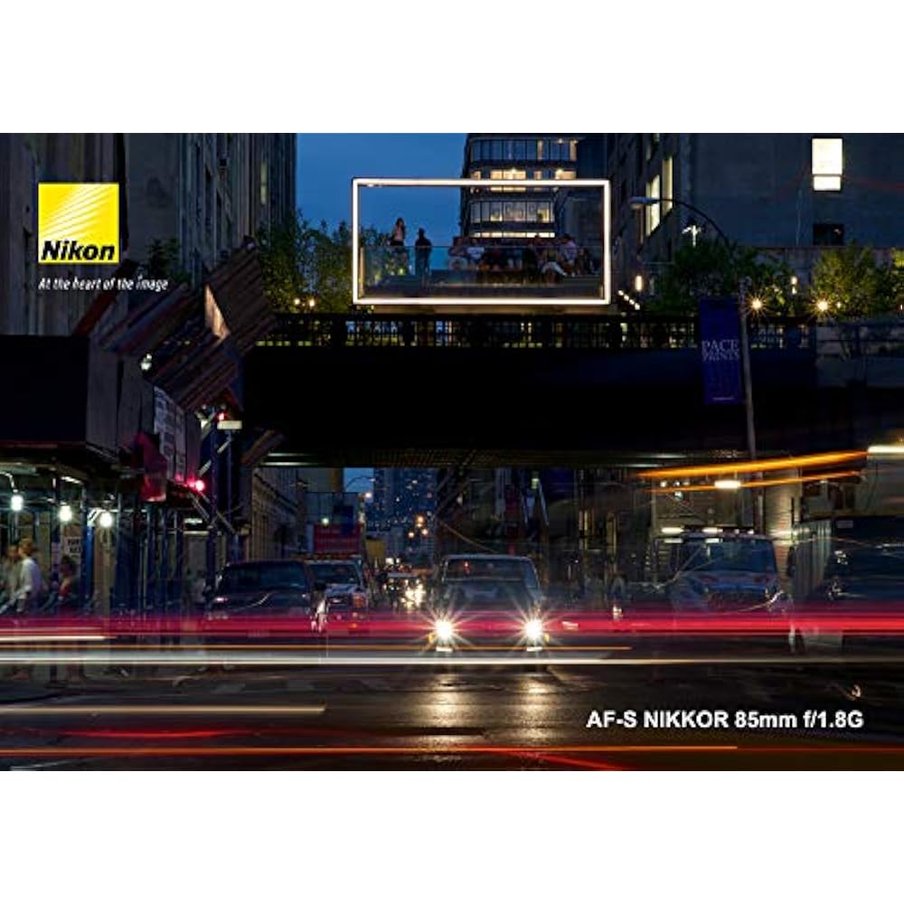 Nikon Single Focus Lens AF-S NIKKOR 85mm f/1.8 g Full Size Compatible