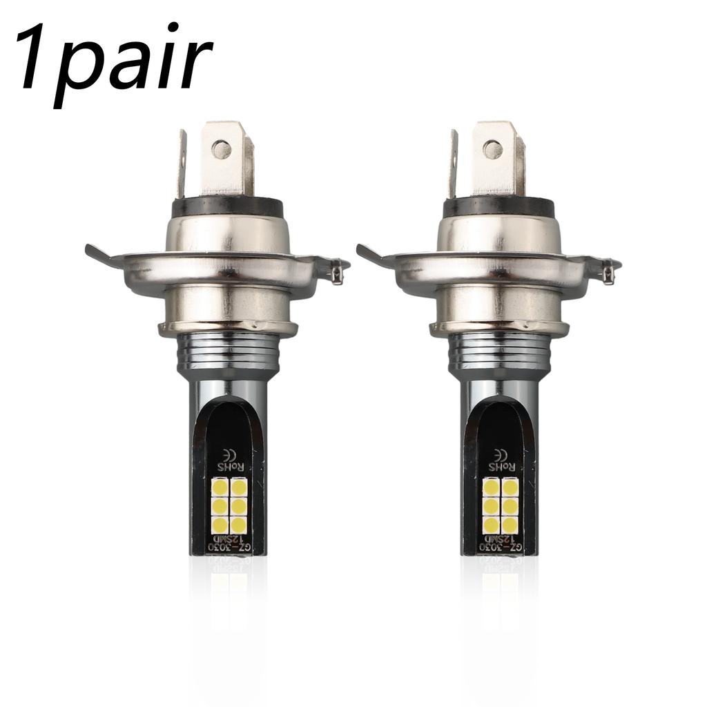 Headlights H4 LED DC 12V Fog Light Golden Yellow High Low Beam Car Accessories High Quality Material Brand New