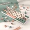 Set de Keycaps PBT cu 136 de taste, profil XDA, imprimare prin sublimare, keycaps personalizate drăguțe, layout US, compatibil cu switch-uri MX pentru tastaturi mecanice, Keycaps,