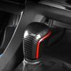 Carbon Fiber Gear Shift Knob Cover Lever Stick Head for Toyota Corolla 2019-2026 Camry 2018-2026 - Car Accessories Trim