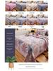 Flannel Snowflake Quilt & Blanket for Sofa or Bed
