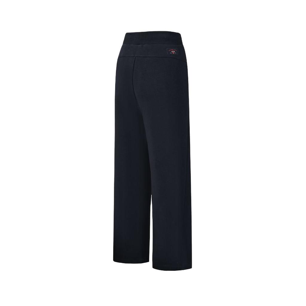 FILA Comfortable Knitted Stretch Lace-Up Casual Pants Women bottoms A11W613607F-NV
