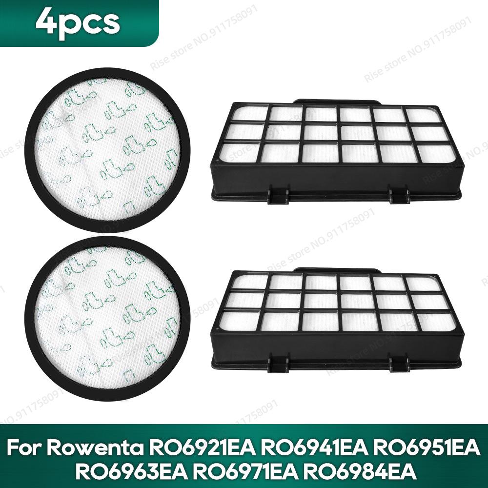 Compatible for Rowenta X-Trem Power RO6941EA RO6951EA RO6954EA RO6963EA RO6971EA RO6984EA RO6993EA  RO6921EA Hepa Filter