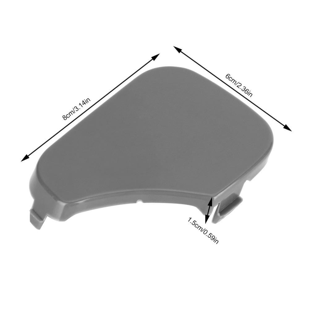 Gray Towing Eye Cap Front Tow Trim for FORD FIESTA MK6 2005 -up Towing Hole Conceal
