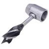 Carbon Steel Manual Auger Drill Bit 25mm Hand Hole Maker Durable Hand Auger Wrench  Bushcrafting
