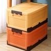 Foldable Storage Bin Plastic Organizer Box for Clothes and Books Convenient Toy Container Dorm Organization Tool