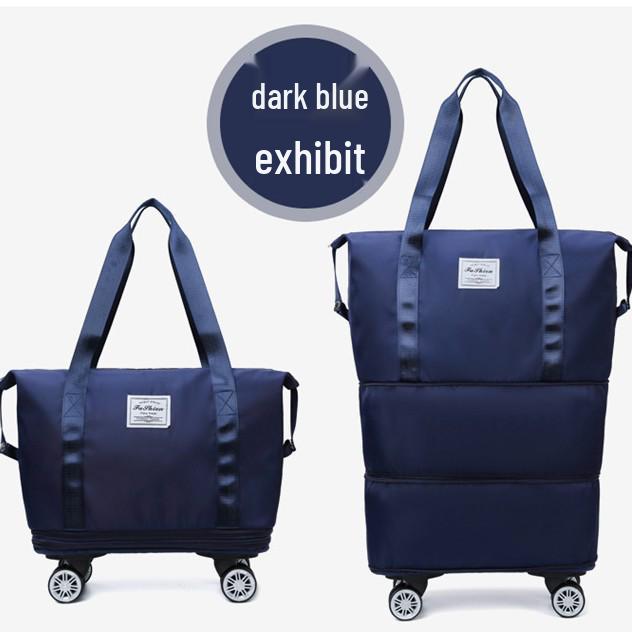 Wheeled Waterproof Travel Bag: Wet/Dry Separation, Large Capacity, Hand-Carry Luggage, Maternity, Business Trip