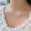 Gentle 8-letter Necklace Women's Exquisite INS Style Small Fresh Advanced Simple Collar Chain